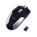 Pulison(TM) E-3lue Mazer II 6D 1800 DPI Blue LED 2.4GHz Wireless Gaming Mouse