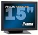 Iiyama ProLite T1531SR 38,1cm (15 Zoll) Touchscreen Monitor DVI-D (Kontrast dyn. 500:1, 8ms Reaktionszeit) schwarz