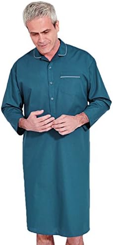 Mens Tootal Easycare Nightshirt Jade XL