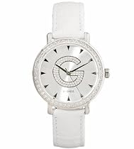 G by GUESS Happy G White Croc Watch