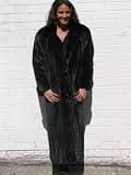 LUXURIOUS RANCH MINK FUR COAT sz6 #5829