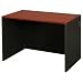 OSL12550CCP Freestanding Desk, 41-3/4x23-1/2x29-7/8, Cherry/Pumice