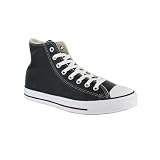 CONVERSE ALLSTAR LEATHER HI BLACK