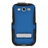 Seidio BD2-HK3SSGS3K-RB ACTIVE Case with Metal Kickstand and Holster Combo for Samsung Galaxy S III - Combo Pack - Retail Packaging - Royal Blue