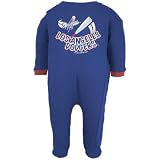 L.A. Dodgers Newborn Royal Blue Footed Sleeper Creeper
