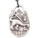 Rasta Lion King Reggae Pewter Pendant Necklace