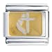 Jewelry : White Cross Religious Italian Charms Bracelet Link