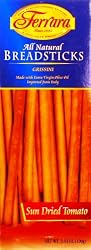 Ferrara Sundried Tomato Breadstick, 3.5 Ounce  Boxes (Pack of 12)