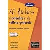 80 fiches d'actualit� et de culture g�n�rale : Institutions, citoyennet� et soci�t�