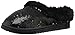 Dearfoams Women's 2 Color Sequin Flat