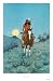 The Outlier By Frederic Remington . ART PRINT Size: 23 x 35 Inches