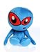 Hear Doggy Martians With Chew Guard Technology Tough Plush Dog Toy, Large Blue with Ultrasonic Silent Squeaker