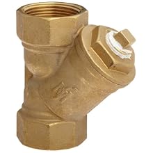 Flexicraft YBT Bronze Wye Strainer with Thread End, 1-1/4" ID x 5-5/16" Length