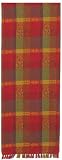 Hand Woven Elegant Jacquard 100% Cotton Fleur De Lis Table Runners 12x72 Inches Set of Two