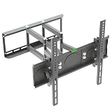 WANDHALTERUNG R08 LCD TV HALTERUNG DOPPELARMIG SCHWENKBAR NEIGBAR WANDHALTER LED Plasma Fernseher Universal + 30 32 37 40 42 47 50 55 60 65 Zoll + VESA max. 400x400 + passend fuer TVs - SAMSUNG TOSHIBA THOMSON ACER LG PHILIPS SONY MEDION PANASONIC +++ ANDERE HERSTELLER +++
