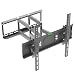 WANDHALTERUNG R08 LCD TV SCHWENKBAR NEIGBAR WANDHALTER PLASMA FERNSEHER ca. 58 - 165cm 32 37 40 42 46 50 55 60 65 Zoll / WANDABSTAND nur 107mm / passend fuer TVs - SAMSUNG TOSHIBA THOMSON ACER LG PHILIPS SONY MEDION PANASONIC mit VESA 200x200 400x400 + ANDERE HERSTELLER +