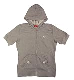 Puma - Womens Puma Full Zip Hoodie - Grey Heather