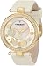 Akribos XXIV Women's AKR434WT Impeccable Quartz Diamond Sunray Mother-Of-Pearl White Dial Watch