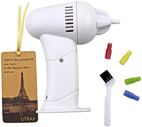 Utrax Electric Wax Vac Removal Ear Vacuum Cleaner Picker Digger by UTRAX