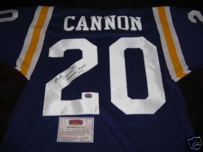 Billy Cannon Lsu Tigers,heisman Mm/coa Signed Jersey - Autographed College Jerseys