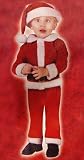 Little Santa Claus Toddler Costume - Size Large (3T - 4T)