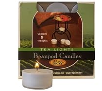 Beanpod Candles, Lilac Soy Tealights