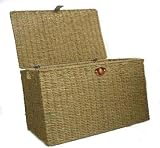 Review CHOICEFORBASKETS  / SEAGRASS STORAGE TRUNK/BASKET/BOX LARGE