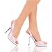 Pleaser Peep Toe Sandalette DESIRE-117