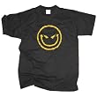 T-Shirt Bad Smiley, rot, Gr.M