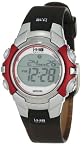 Timex Unisex T5G841 1440 Sports Digital Silver-Tone/Black Resin Strap Watch