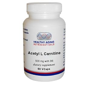 Healthy Aging Nutraceuticals Acethyl L Carnitine 500 Mg 60 Vcaps
