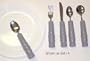 `Weighted Utensils Set/4 Tea & Soupspoon,Fork & Knife