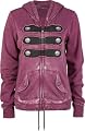 VOLCOM Burn Doubt Band Womens Hoodie