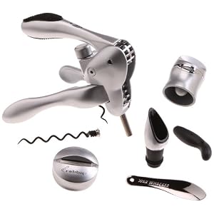 Metrokane Rabbit Wine Opener Tool Kit