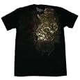 MIAMI INK PREMIUM "SERPENT KING" 2-Sided Fine Woven Black Licensed Tee