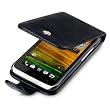 HTC ONE X HANDY LEDER TASCHE CASE H�LLE IN SCHWARZ, QUBITS RETAIL VERPACKUNG