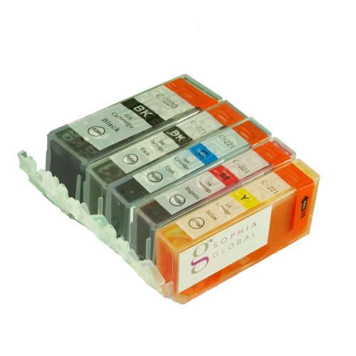 Sophia Global Compatible Ink Cartridge Replacement for Canon PGI-220 and CLI-221 (1 Large B...