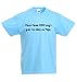 T-Shirt Wenn Mama NEIN sagt, geh ich eben zu Papa Funshirt hellblau