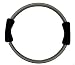 Yoga Direct Pilates Toning Ring With Black Cushioned Grips