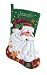 Dimensions Sequined Santa Stocking Felt Applique Kit