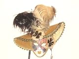 Gold Capello Stoffa Design Venetian Mask