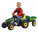 John Deere Farm Tractor & Trailer
