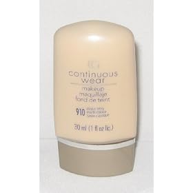 Covergirl Continuous Wear Makeup Foundation Classic Ivory 910, 1 fl. oz., Cover Girl