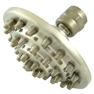 3-Tier Showerhead - Satin Nickel