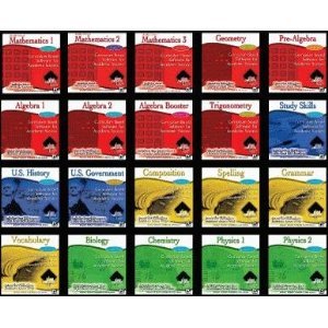 15 Pack Of High Achiever Educational Computer Software for High School Students Grades 9 10 11 and 12 Algebra Geometry Trigonometry Biology Chemistry Physics US History Government Study Skills Grammar Composition Spelling Vocabulary SAT GED Preparation