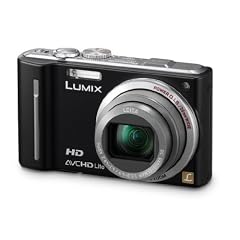 Panasonic Lumix DMC-TZ10EG-K Digitalkamera (12 Megapixel 12-fach opt. Zoom, 7,6 cm Display, Bildstabilisator, Geo-Tagging) schwarz