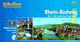 Bikeline Radtourenbuch, Rhein-Radweg Teil 1: Von Andermatt nach Basel, wetterfest/rei�fest