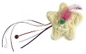 West Paw Design Star Chaser Catnip-Filled Cat Toy with Bell, Yellow