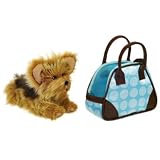 Fur Real Friends Teacup Pups - Yorkie (blue purse)