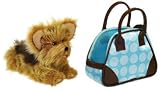 Fur Real Friends Teacup Pups - Yorkie (blue purse)